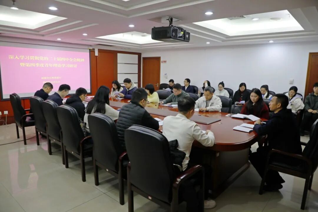 省自然资源厅举办青年理论学习活动深入学习贯彻党的二十届四中全会精神