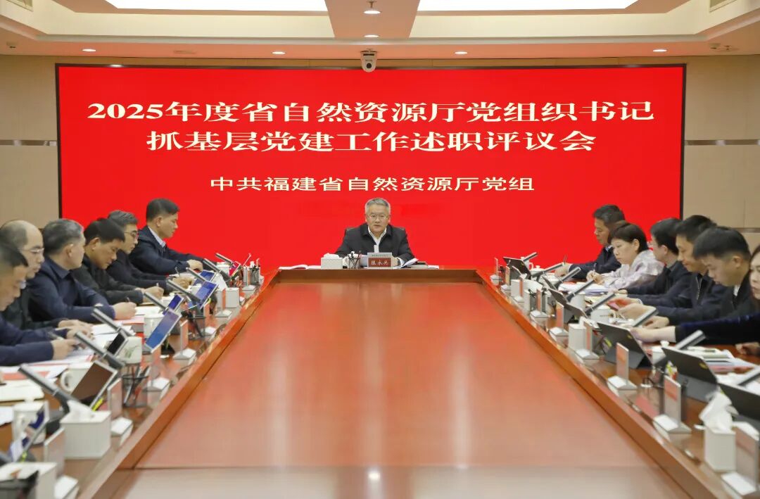 省自然资源厅召开党组织书记抓基层党建工作述职评议会