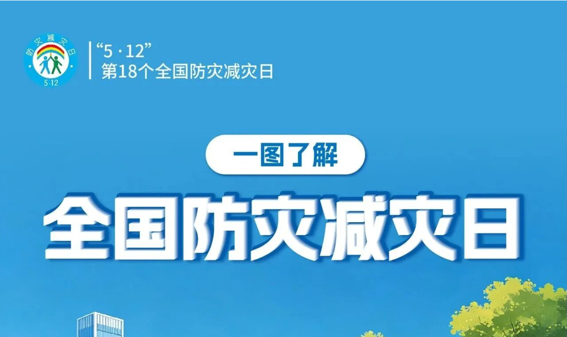 防灾减灾宣传周，来了!
